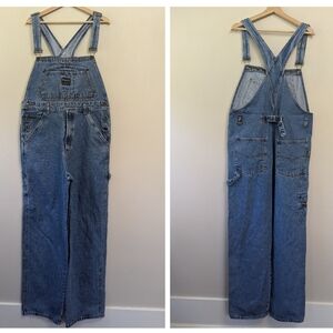 Vintage 90s Paco Baggy Denim Carpenter Overalls‎